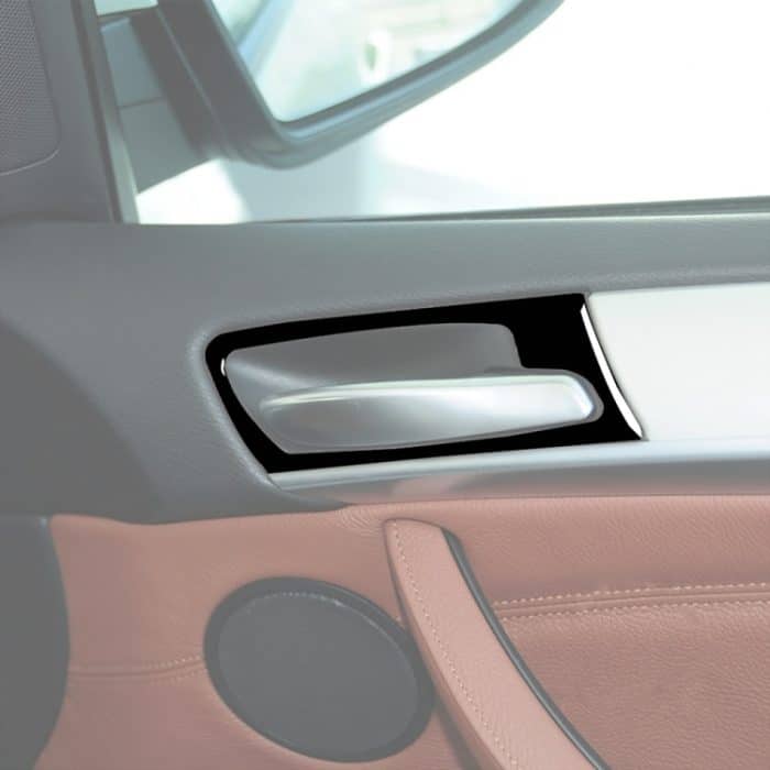 4-teiliges Set für BMW X5 E70 2008–2014, dekorative Aufkleber für Autotürgriffe, universeller linker und rechter Antrieb, Door Handle – Bild 6