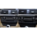 Auto-Klimaanlagen-Dekoraufkleber-Set für BMW E70 X5 2008–2013 / E71 X6 2009–2014, Links- und Rechtsantrieb, universell, Air Conditioner – Bild 7