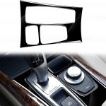 Dekorativer Aufkleber für die linke Antriebszahnradverkleidung des Autos für BMW X5 E70 2008–2013/X6 E71 2009–2014, Basisversion, Left Drive Gear Panel, Basic Version