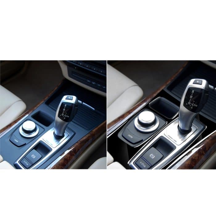 Dekorativer Aufkleber für das rechte Antriebsrad des Autos für BMW X5 E70 2008–2013/X6 E71 2009–2014, Basisversion, Right Drive Gear Panel, Basic Version – Bild 7