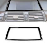 Auto-Navigationsrahmen, dekorativer Aufkleber für BMW X5 E70 2008–2013/X6 E71 2009–2014, Links- und Rechtsantrieb, universell, Navigation Frame
