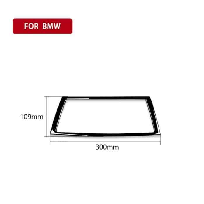 Auto-Navigationsrahmen, dekorativer Aufkleber für BMW X5 E70 2008–2013/X6 E71 2009–2014, Links- und Rechtsantrieb, universell, Navigation Frame – Bild 6