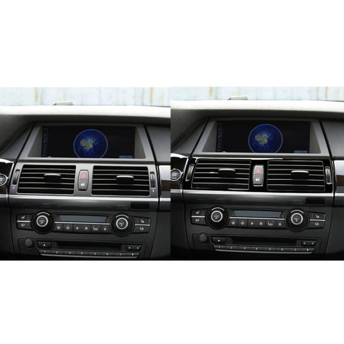 Auto-mittlerer Luftauslass-dekorativer Aufkleber für BMW X5 E70 2008–2013/X6 E71 2009–2014, Links- und Rechtsantrieb universal, Midle Air Outlet – Bild 7