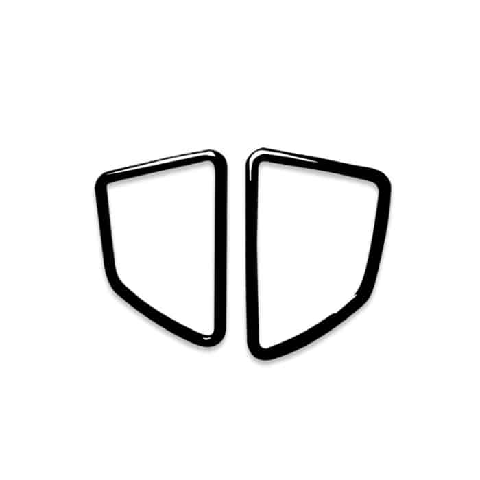 2 Teile/Satz Auto Linker Antrieb Armaturenbrett Luftauslassrahmen Dekorativer Aufkleber für BMW X5 E70 / X6 E71 2008-2013, Links- und Rechtsantrieb Universal, Left Drive Dashboard Air Outlet – Bild 2