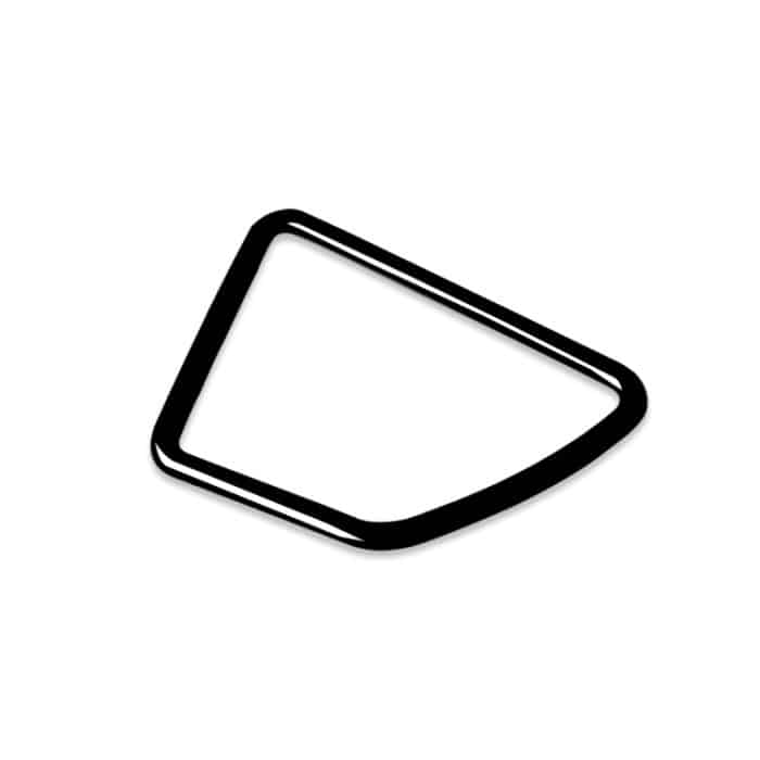 2 Teile/Satz Auto Linker Antrieb Armaturenbrett Luftauslassrahmen Dekorativer Aufkleber für BMW X5 E70 / X6 E71 2008-2013, Links- und Rechtsantrieb Universal, Left Drive Dashboard Air Outlet – Bild 3