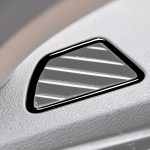 2 Teile/Satz Auto Linker Antrieb Armaturenbrett Luftauslassrahmen Dekorativer Aufkleber für BMW X5 E70 / X6 E71 2008-2013, Links- und Rechtsantrieb Universal, Left Drive Dashboard Air Outlet – Bild 6