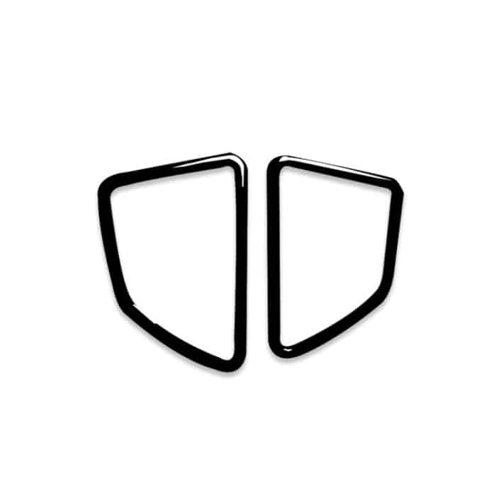 2 Stück/Set Auto-Rechtsantrieb-Armaturenbrett-Luftauslassrahmen-dekorativer Aufkleber für BMW X5 E70 / X6 E71 2008–2013, linker und rechter Antrieb Universal, Right Drive Dashboard Air Outlet – Bild 2