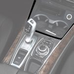 Auto-Wasserbecherhalter für den linken Antrieb, dekorativer Aufkleber für BMW E70 X5 / E71 X6 2009–2013, Left Drive Cup Holder – Bild 5