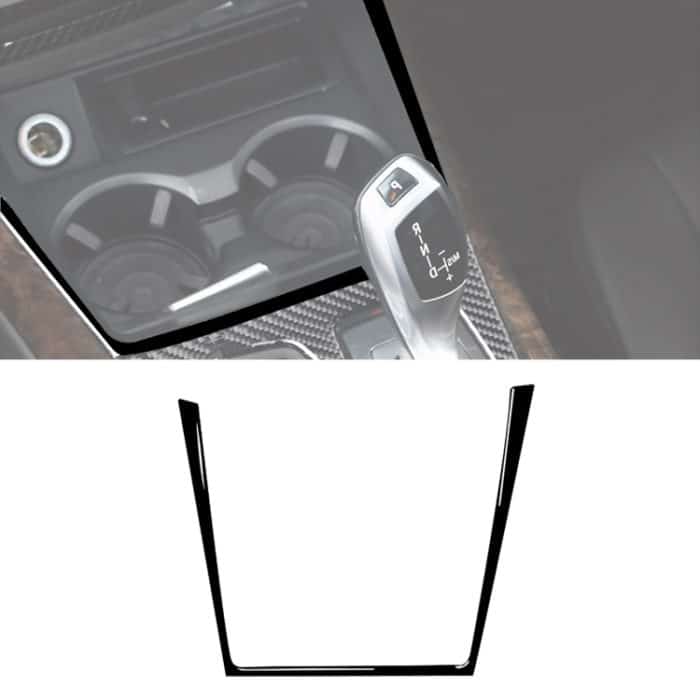 CAR5690B.jpg Auto-Wasserbecherhalter für den rechten Antrieb, dekorativer Aufkleber für BMW E70 X5 / E71 X6 2009–2013, Right Drive Cup Holder – Bild 1