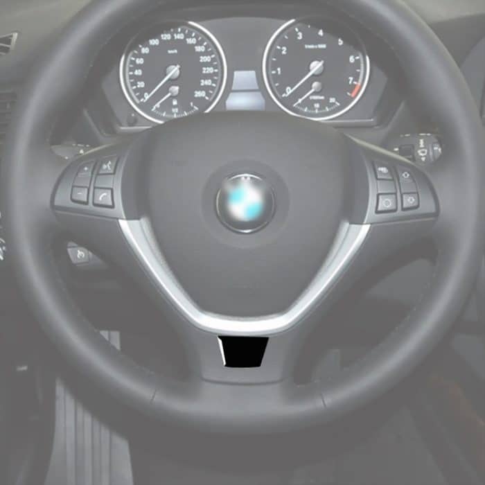 Auto-Lenkradknöpfe, dekorativer Aufkleber für BMW E70 X5 / E71 X6 2008–2013, Links- und Rechtsantrieb, universell, Steering Wheel Button – Bild 5
