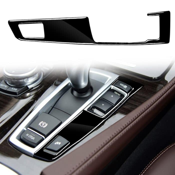 CAR5707B.jpg Auto-Rechts-Antriebsrad-Panel-Einzelschlüssel-dekorativer Aufkleber für BMW Serie 5 F10 2011–2017, For Series 5 F10 Single Key, Right Drive – Bild 1