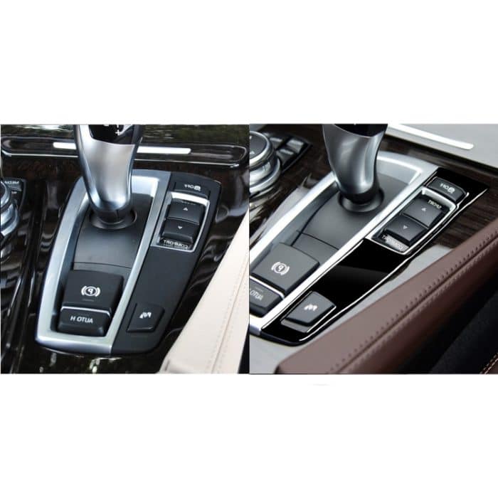 Auto-Rechts-Antriebsrad-Panel-Einzelschlüssel-dekorativer Aufkleber für BMW Serie 5 F10 2011–2017, For Series 5 F10 Single Key, Right Drive – Bild 7