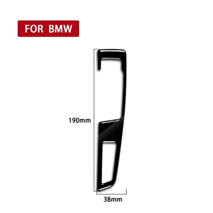 Auto-Rechts-Antriebsrad-Panel-Doppelschlüssel-dekorativer Aufkleber für BMW Serie 5 F10 2011–2017, For Series 5 F10 Double Key, Right Drive – Bild 5