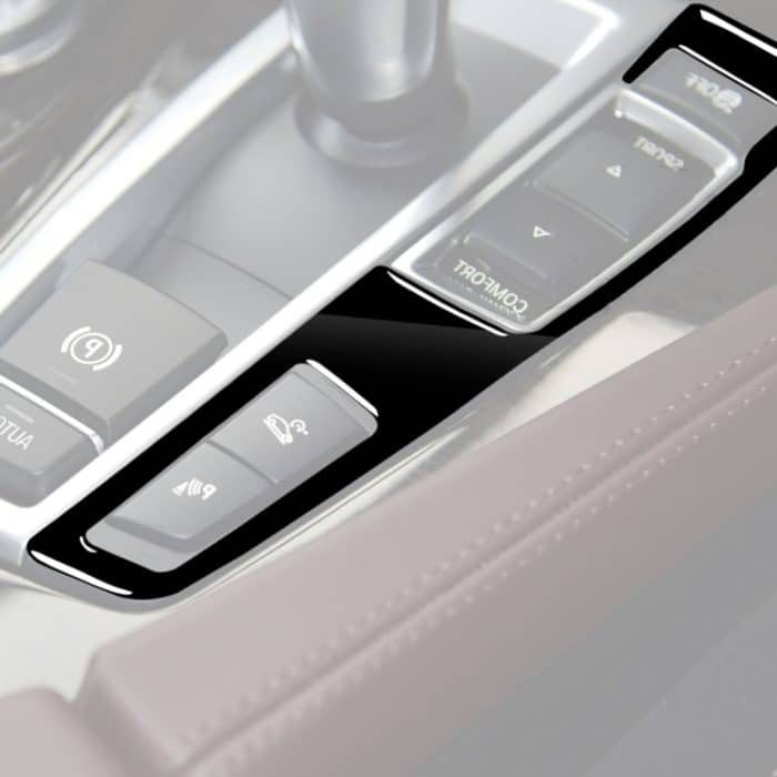 Auto-Rechts-Antriebsrad-Panel-Doppelschlüssel-dekorativer Aufkleber für BMW Serie 5 F10 2011–2017, For Series 5 F10 Double Key, Right Drive – Bild 6