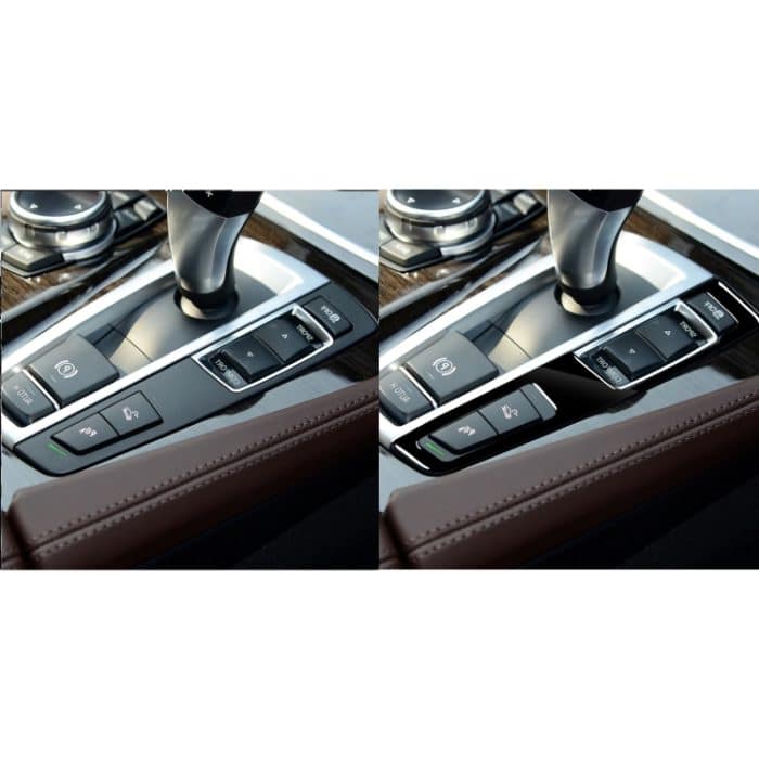 Auto-Rechts-Antriebsrad-Panel-Doppelschlüssel-dekorativer Aufkleber für BMW Serie 5 F10 2011–2017, For Series 5 F10 Double Key, Right Drive – Bild 7
