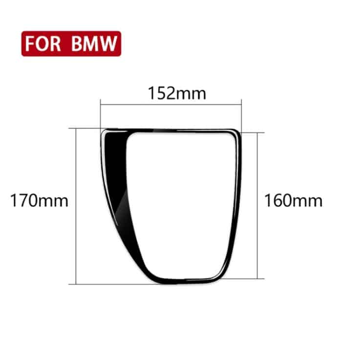 Dekorativer Aufkleber für die linke Antriebszahnradverkleidung des Autos für BMW Serie 5 E60 2008–2010, For Series 5 E60 2008-2010, Left Drive – Bild 2
