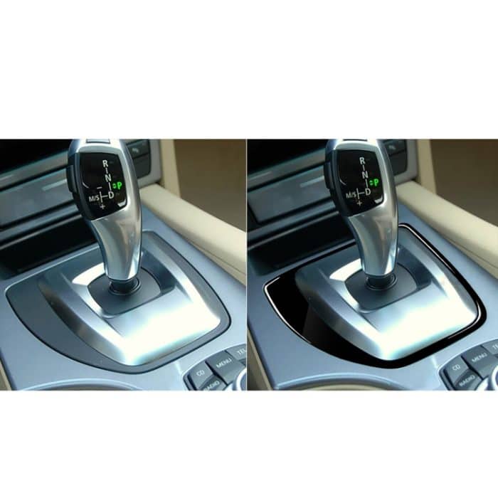 Dekorativer Aufkleber für die linke Antriebszahnradverkleidung des Autos für BMW Serie 5 E60 2008–2010, For Series 5 E60 2008-2010, Left Drive – Bild 6