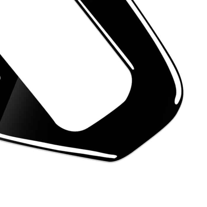 Dekorativer Aufkleber für die linke Antriebszahnradverkleidung des Autos für BMW Serie 5 E39 1995–2003, For Series 5 E39 1995-2003, Left Drive – Bild 3