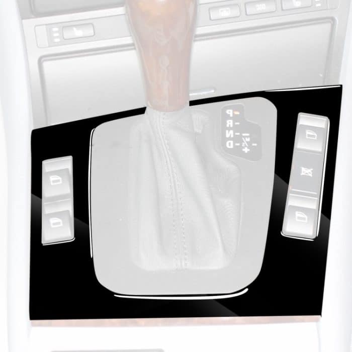 Dekorativer Aufkleber für das zentrale Bedienfeld des rechten Antriebs für BMW Serie 3 E46 1998–2005, For Series 3 E46 1998-2005 Central Control, Right Drive – Bild 6