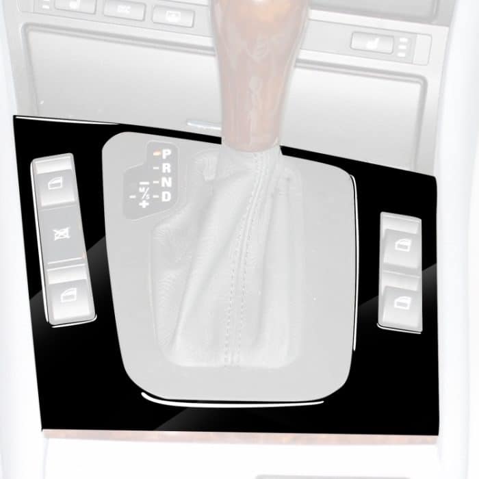 Dekorativer Aufkleber für das zentrale Bedienfeld des linken Antriebs für BMW Serie 3 E46 1998–2005, For Series 3 E46 1998-2005 Central Control, Left Drive – Bild 6