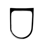 Für Ford Mustang 2015–2020, Auto-Schalttafelrahmen, dekorativer Aufkleber, linker und rechter Antrieb, universell, For Mustang 2015-2020, Gear Frame