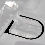 Für Ford Mustang 2015–2020, Auto-Schalttafelrahmen, dekorativer Aufkleber, linker und rechter Antrieb, universell, For Mustang 2015-2020, Gear Frame – Bild 5