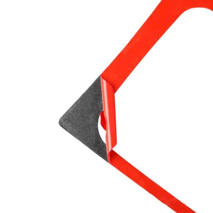 Für Ford Mustang 2015-2020 Auto-Links-Antriebsrad-Panel-Rahmen, dekoratives Aufkleber-Set, Set For Ford Mustang 2015-2020, Left Drive – Bild 4