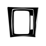 Für Mercedes-Benz W204 C-Klasse 2007–2013, dekoratives Aufkleber-Set für das rechte Antriebsrad, For W204 C-class, Right Drive – Bild 2