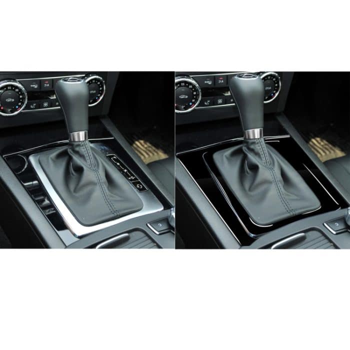 Für Mercedes-Benz W204 C-Klasse 2007–2013, dekoratives Aufkleber-Set für das rechte Antriebsrad, For W204 C-class, Right Drive – Bild 7