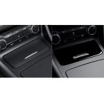 Auto-Zentral-Zigarettenanzünder-Abdeckung, dekorativer Aufkleber für Mercedes-Benz A-Klasse 2013–2018/CLA 2013–2017/GLA 2015–2018, Links- und Rechtsantrieb universell, For A-class 2013-2018, Cigarette Lighter Cover – Bild 7