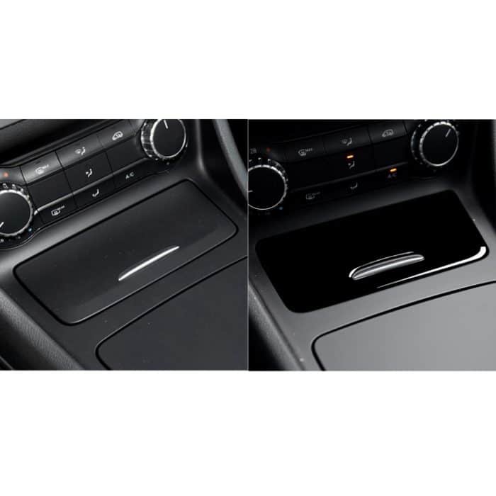 Auto-Zentral-Zigarettenanzünder-Abdeckung, dekorativer Aufkleber für Mercedes-Benz A-Klasse 2013–2018/CLA 2013–2017/GLA 2015–2018, Links- und Rechtsantrieb universell, For A-class 2013-2018, Cigarette Lighter Cover – Bild 7