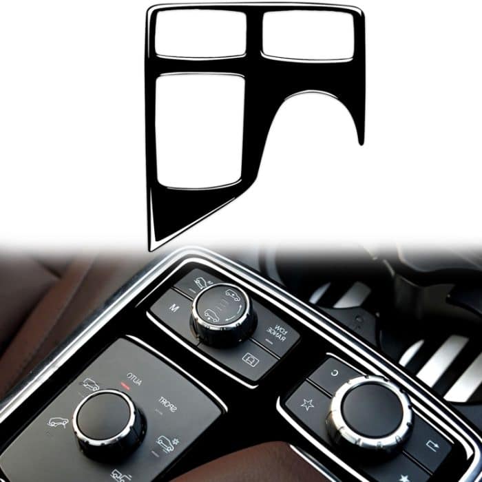 CAR5754B.jpg Auto Rechts Stick Zentrale Armlehne Box Multimedia Panel Dekorative Aufkleber Für Mercedes-Benz GLE 2015-2018/GLS 2016-2018/M-klasse 2012-2015, For GLE 2015-2018, 49 Multimedia Panel, Right Drive – Bild 1