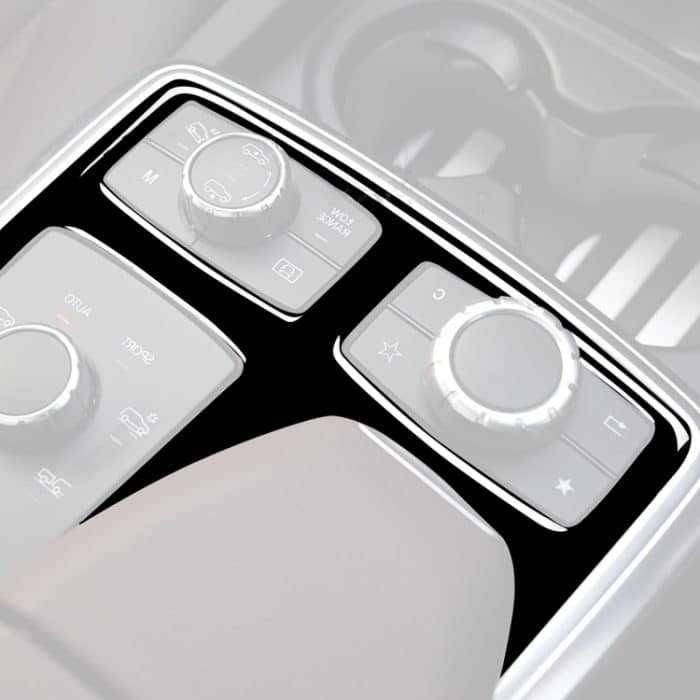 Auto Rechts Stick Zentrale Armlehne Box Multimedia Panel Dekorative Aufkleber Für Mercedes-Benz GLE 2015-2018/GLS 2016-2018/M-klasse 2012-2015, For GLE 2015-2018, 49 Multimedia Panel, Right Drive – Bild 6