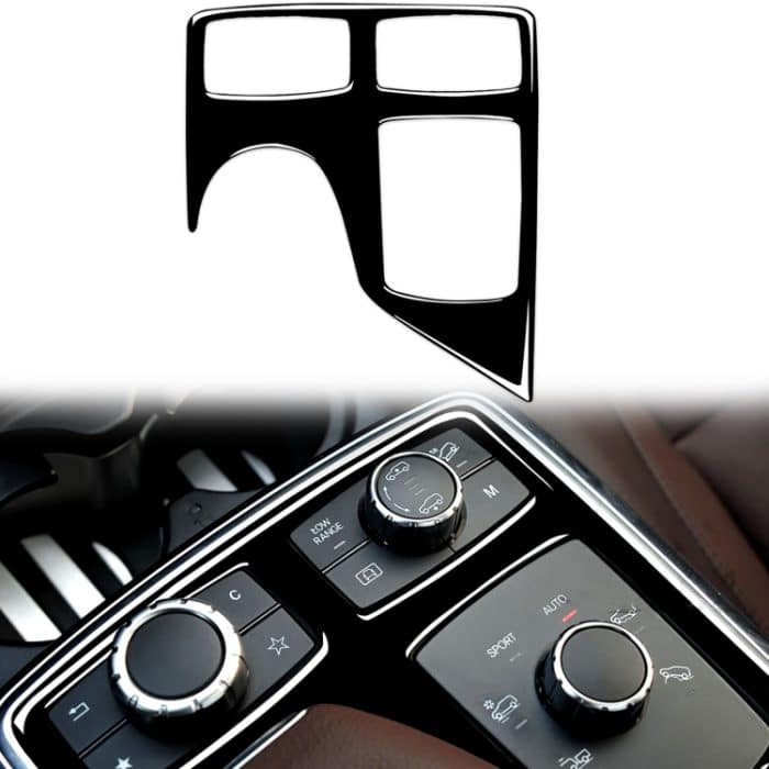 Auto Links Stick Zentrale Armlehne Box Multimedia Panel Dekorative Aufkleber Für Mercedes-Benz GLE 2015-2018/GLS 2016-2018/M-klasse 2012-2015, For GLE 2015-2018, 49 Multimedia Panel, Left Drive – Bild 1