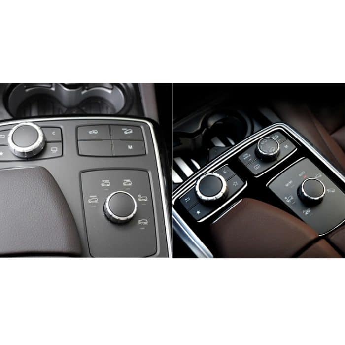 Auto Links Stick Zentrale Armlehne Box Multimedia Panel Dekorative Aufkleber Für Mercedes-Benz GLE 2015-2018/GLS 2016-2018/M-klasse 2012-2015, For GLE 2015-2018, 49 Multimedia Panel, Left Drive – Bild 7
