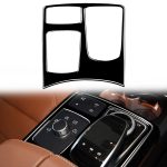 Auto Rechts Stick Zentrale Armlehne Box Multimedia Panel Dekorative Aufkleber Für Mercedes-Benz GLE 2015-2018/GLS 2016-2018/M-klasse 2012-2015, For GLE 2015-2018, 50 Multimedia Panel, Right Drive