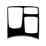 Auto Links Stick Zentrale Armlehne Box Multimedia Panel Dekorative Aufkleber Für Mercedes-Benz GLE 2015-2018/GLS 2016-2018/M-klasse 2012-2015, For GLE 2015-2018, 50 Multimedia Panel, Left Drive – Bild 2