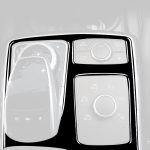 Auto Links Stick Zentrale Armlehne Box Multimedia Panel Dekorative Aufkleber Für Mercedes-Benz GLE 2015-2018/GLS 2016-2018/M-klasse 2012-2015, For GLE 2015-2018, 50 Multimedia Panel, Left Drive – Bild 6