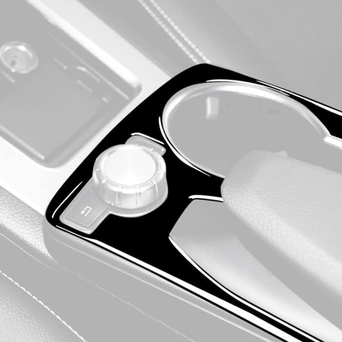 Auto linker Antrieb Mittelarmlehne Box Getränkehalter Rahmen dekorativer Aufkleber für Mercedes-Benz GLK 2008–2015, For GLE 2015-2018, Cup Holder Frame, Left Drive – Bild 5