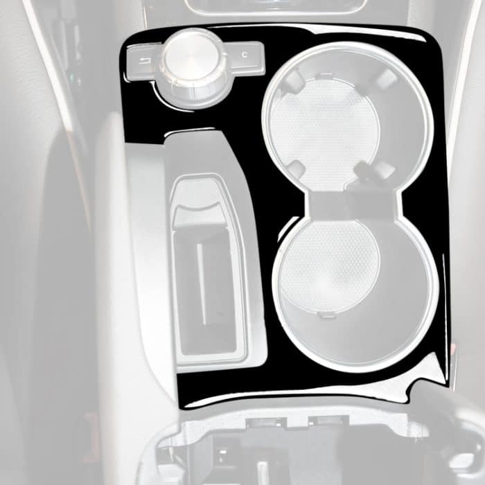 Auto linker Antrieb Mittelarmlehne Box Getränkehalter Rahmen dekorativer Aufkleber für Mercedes-Benz GLK 2008–2015, For GLE 2015-2018, Cup Holder Frame, Left Drive – Bild 6