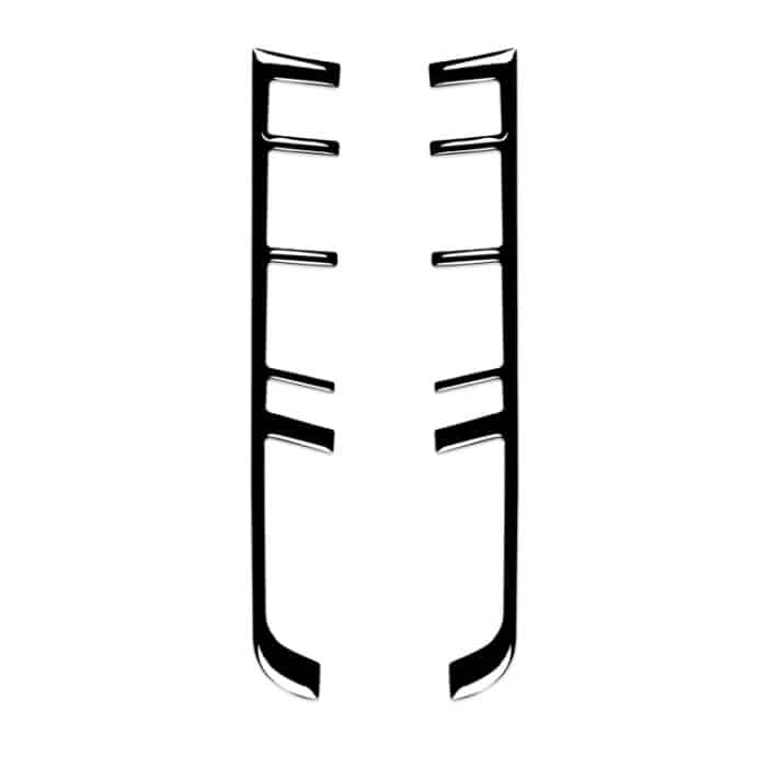 Auto-Funktionstastenrahmen, dekorativer Aufkleber für Porsche Panamera 2010–2016, Links- und Rechtsantrieb, universell, For Panamera 2010-2016, Function Button Frame – Bild 2