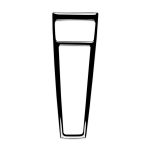 Für Porsche Macan 2014–2021 Auto-Schalttafel-dekorativer Aufkleber, linker und rechter Antrieb universell, For Macan 2014-2021, Gear Panel – Bild 2