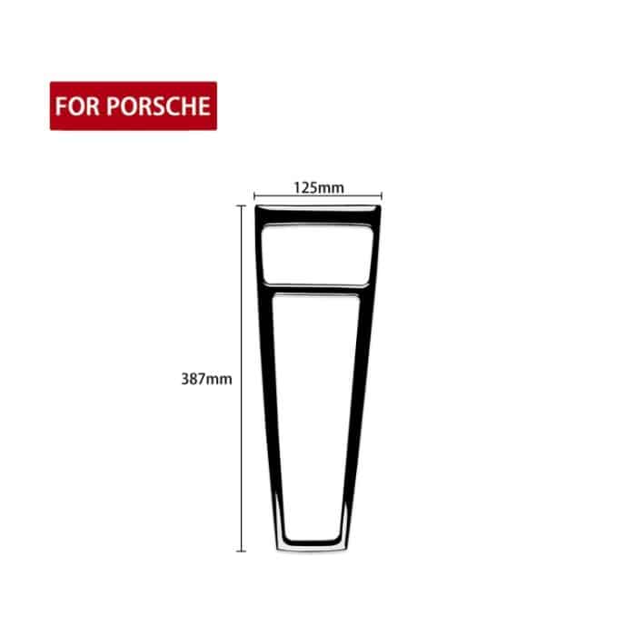 Für Porsche Macan 2014–2021 Auto-Schalttafel-dekorativer Aufkleber, linker und rechter Antrieb universell, For Macan 2014-2021, Gear Panel – Bild 5