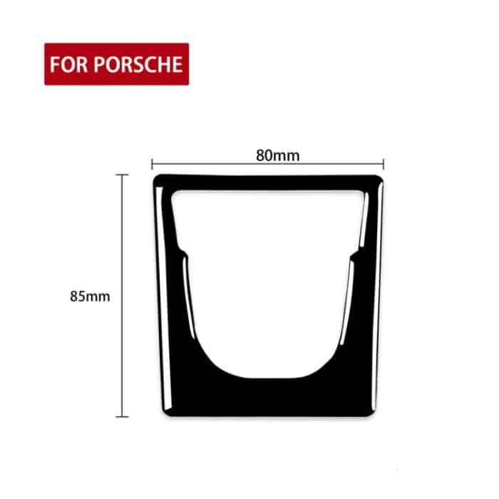 Für Porsche Macan 2014–2021, dekorativer Aufkleber für elektronisches Handbremspaneel, links und rechts, universell, For Macan 2014-2021, Electronic Handbrake Panel – Bild 2