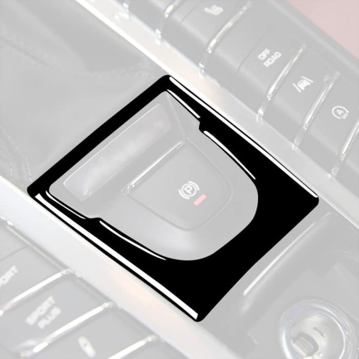 Für Porsche Macan 2014–2021, dekorativer Aufkleber für elektronisches Handbremspaneel, links und rechts, universell, For Macan 2014-2021, Electronic Handbrake Panel – Bild 5