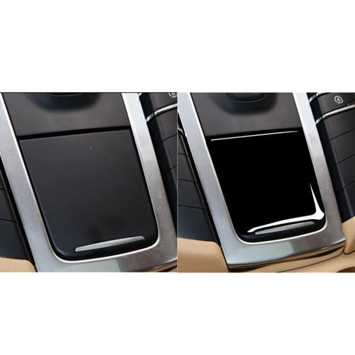 Für Porsche Macan 2014–2021, Autobatterie-Abdeckung, dekorativer Aufkleber, Links- und Rechtsantrieb, universell, For Macan 2014-2021, Battery Cover – Bild 6