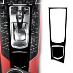 Auto-Rechtsantrieb-Zentral-Multimedia-Panel-dekorativer Aufkleber für Porsche Panamera 2010–2016, For Panamera 2010-2016, Multimedia Panel, Right Drive