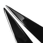 Paar Autolampen-Augenbrauen-weiche dekorative Aufkleber für BMW 5er F10 2010–2013, For BMW 5 Series F10 2010-2013 – Bild 3