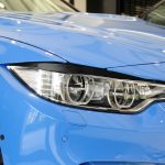 Paar Autolampen-Augenbrauen-weiche dekorative Aufkleber für BMW 4er F32/F33/F36 2012–2017, M3 F80 & M4 F82/F83 2014–2016, For BMW 4 Series F32/F33/F36 2012-2017, M3 F80 & M4 F82/F83 2014-2016 – Bild 6