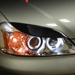 Paar Autolampen-Augenbrauen-weiche dekorative Aufkleber für Honda Civic 2001–2003, For Honda Civic 2001-2003 – Bild 6